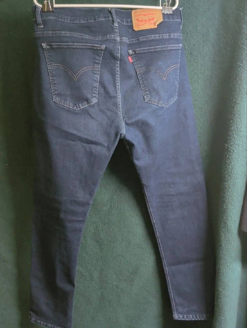 Levi's Dark Indigo Straight Fit Jeans
